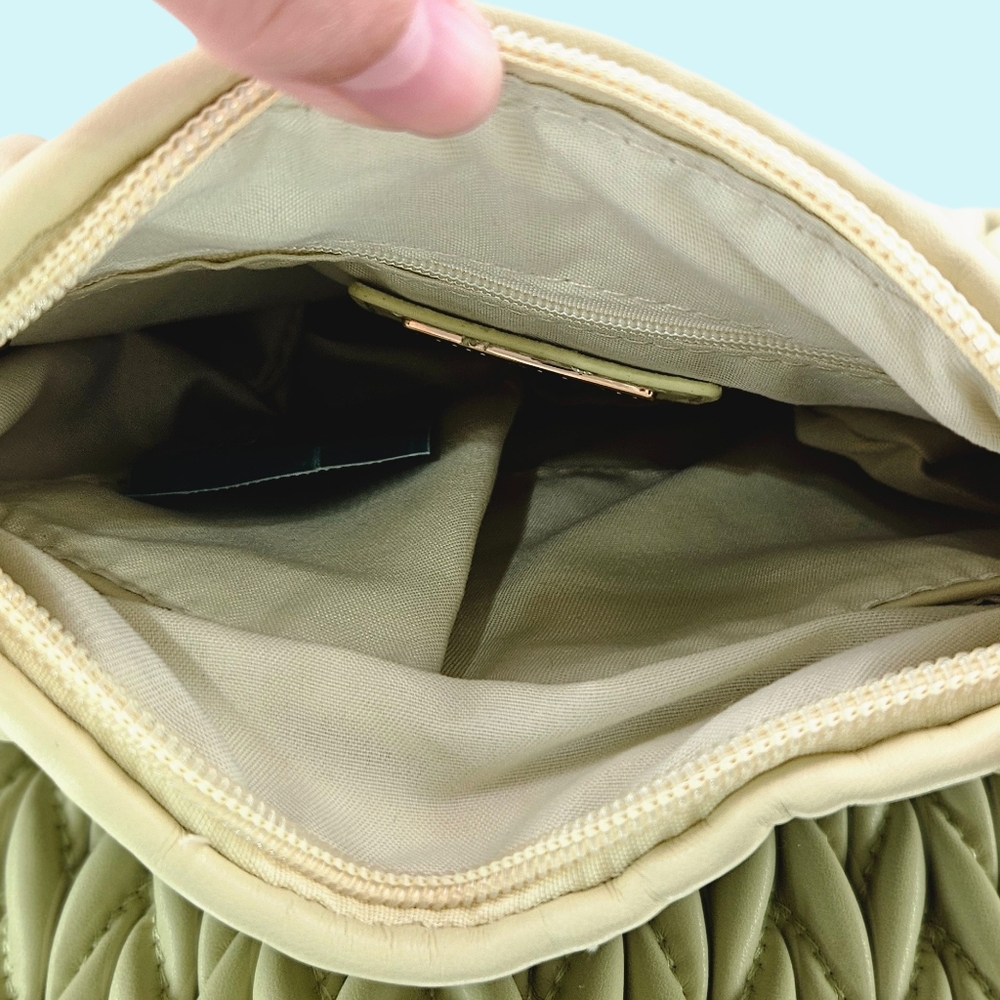 Shiraleah Chicago Purse Pistachio Aster Mini Shoulder Bag Faux Leather Vacation - Picture 2 of 4